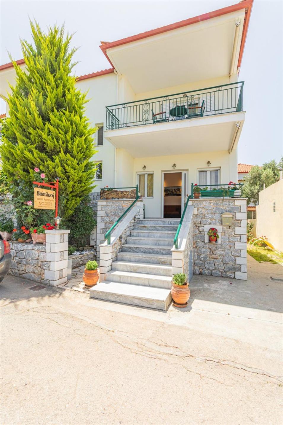 Vasiliki Apartments Stoúpa Esterno foto